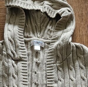 Old navy hooded v neck sweater